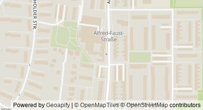 Kartendarstellung von  Sozialer Arbeitskreis Obervieland (Altenhilfe)