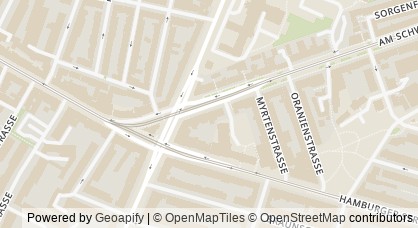 Kartendarstellung von  Freundeskreis Häuser der Familie und Familienbildung in Bremen e.V.