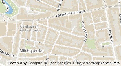 Kartendarstellung von  Empowerment- und Antidiskriminierungsberatung