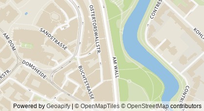 Kartendarstellung von  AG Mutterschutz