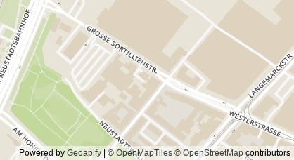 Kartendarstellung von  Netzwerk Frühe Hilfen Süd