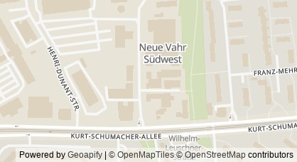 Kartendarstellung von  Digital Impact Lab (Ost/Neue Vahr)