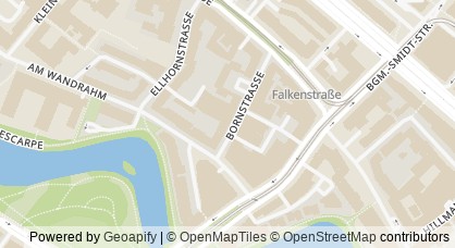 Kartendarstellung von  Netzwerktreffen Bahnhofvorstadt