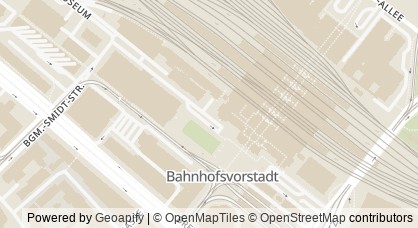 Kartendarstellung von  Fortbildung Pädagogische Qualifizierung Wohnen und Teilhabe