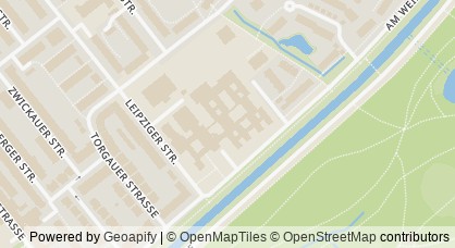 Kartendarstellung von  Netzwerk der Pädagoginnen und Pädagogen mit Zuwanderungsgeschichte