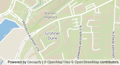 Kartendarstellung von  WiN-Forum Vegesack Grohn