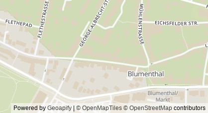 Kartendarstellung von  AK Kinder Blumenthal