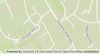 Kartendarstellung von  Stadtteilgruppe Lüssum-Bockhorn