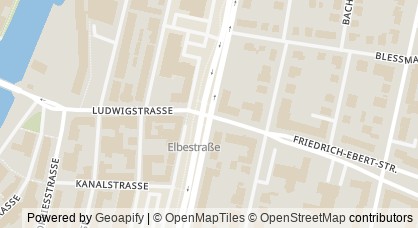 Kartendarstellung von  Netzwerk Chancen für Alleinerziehende in Bremerhaven