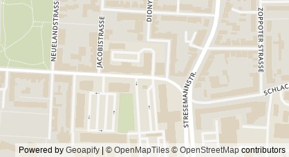 Kartendarstellung von  Steuerungsgruppe Familienzentren Bremerhaven