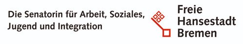 Logo: Freie Hansestadt Bremen - Die Senatorin für Arbeit, Soziales, Jugend und Integration