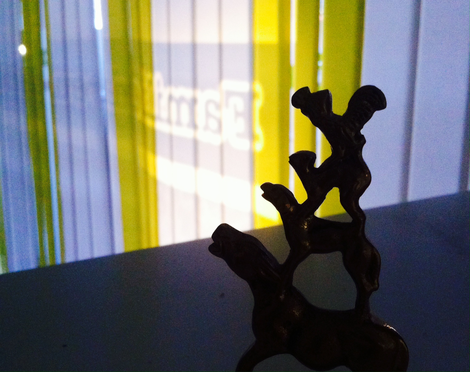 Skulptur mit Bremer Stadtmusikanten