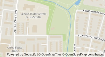 Kartendarstellung von  Kinder- und Familienzentrum Wischmannstraße