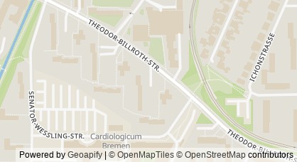 Kartendarstellung von  Martinsclub in Kattenturm