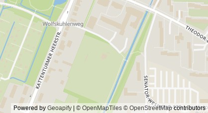 Kartendarstellung von  Funpark Bremen Kattenturm