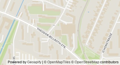 Kartendarstellung von  Quartierszentrum am Sonnenplatz