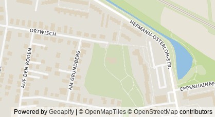 Kartendarstellung von  Kinder- und Familienzentrum Arbergen