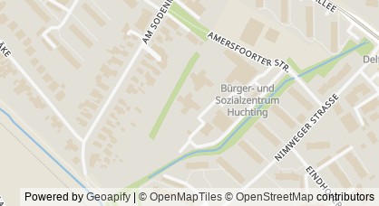 Kartendarstellung von  Ankommen im Quartier Huchting