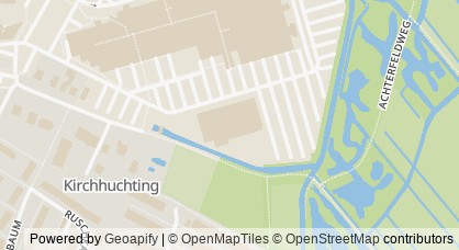 Kartendarstellung von  Stadtbibliothek Huchting