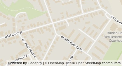 Kartendarstellung von  freiRäume Dammi 14