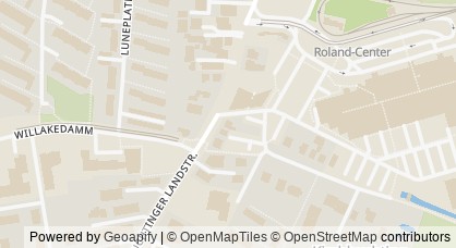 Kartendarstellung von  Senioren- und Familienservice