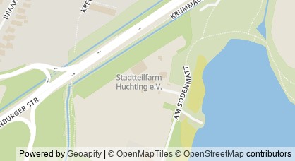 Kartendarstellung von  Stadtteilfarm Huchting