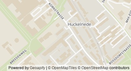 Kartendarstellung von  Caritas Dienstleistungszentrum Huckelriede / Buntentor