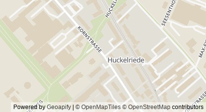 Kartendarstellung von  Kinder- und Familienzentrum Kornstraße