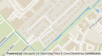 Kartendarstellung von  Kinderhaus Airport