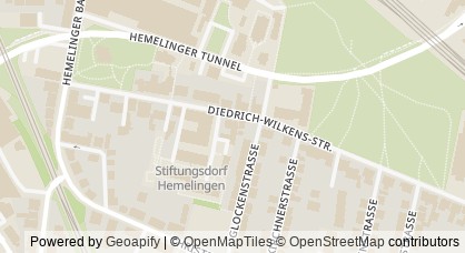 Kartendarstellung von  Kinderhaus Freunde