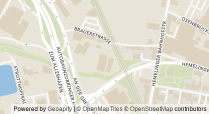 Kartendarstellung von  Bremer Tafel e.V.