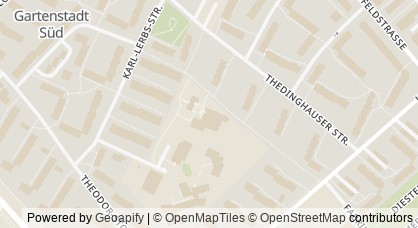 Kartendarstellung von  Jugendfreizeitheim „Freizi Neustadt“