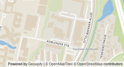 Kartendarstellung von  Frauengesundheit in Tenever (FGT)