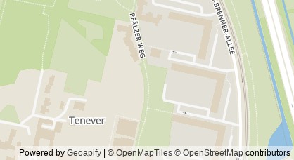 Kartendarstellung von  Fit.point Tenever