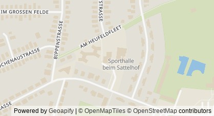 Kartendarstellung von  Kinder- und Familienzentrum Beim Sattelhof