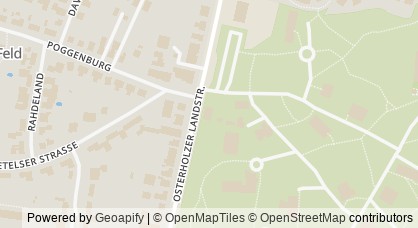 Kartendarstellung von  Behandlungszentrum (BHZ) Ost