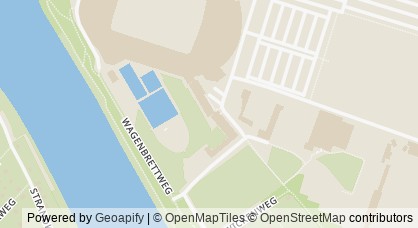 Kartendarstellung von  Stadionbad