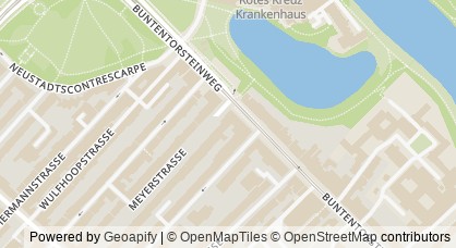 Kartendarstellung von  Gewitterziegen e.V.