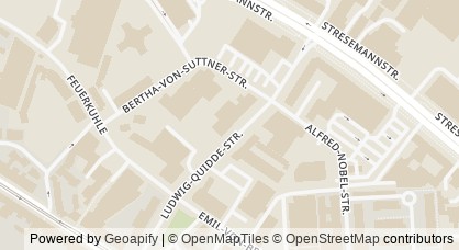 Kartendarstellung von  MoB – Mobile Betreuung Bremen