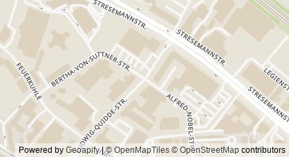 Kartendarstellung von  Förderungsgesellschaft für Bildung mbH