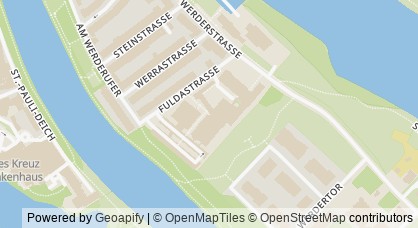 Kartendarstellung von  Olbers-Planetarium Bremen