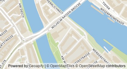 Kartendarstellung von  Bremer Frauenausschuss e.V. – Landesfrauenrat Bremen