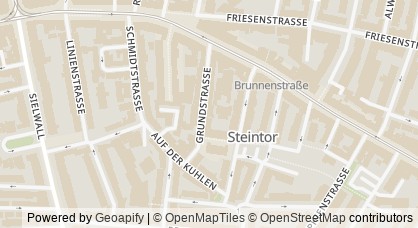 Kartendarstellung von  Kune e.V.