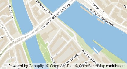 Kartendarstellung von  Bremische Evangelische Kirche