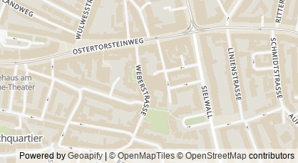 Kartendarstellung von  Hood Training