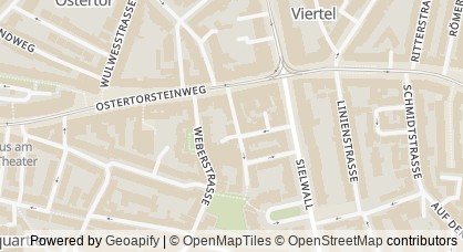 Kartendarstellung von  Zirkusviertel – Bremer Zentrum für Zirkus & Artistik