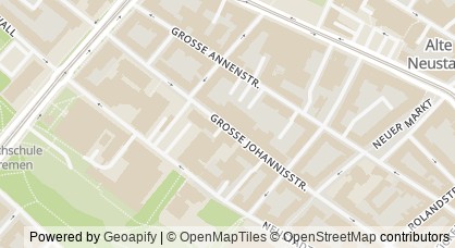 Kartendarstellung von  FamilienZeitRaum