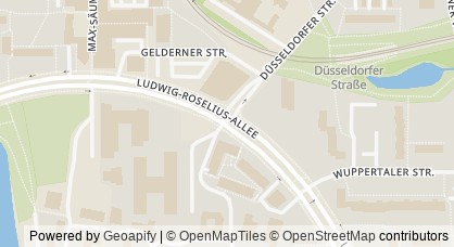 Kartendarstellung von  HebammenZentrum Bremen