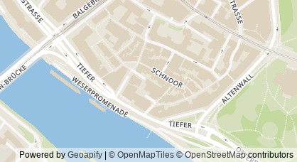 Kartendarstellung von  Sprinter Bremen