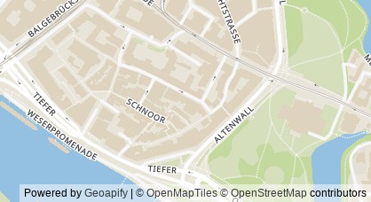 Kartendarstellung von  Schwangerschaftsberatung